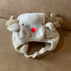 Reindeer baby hat